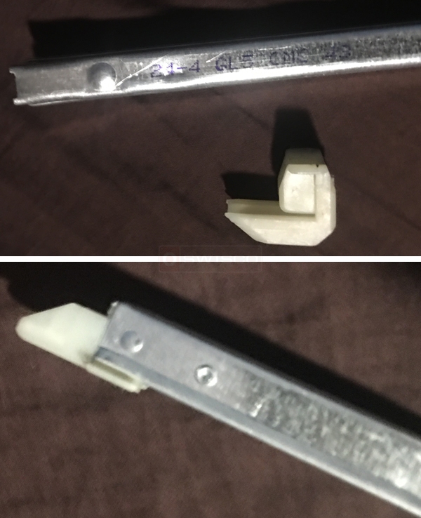 User submitted photos of a window balance.