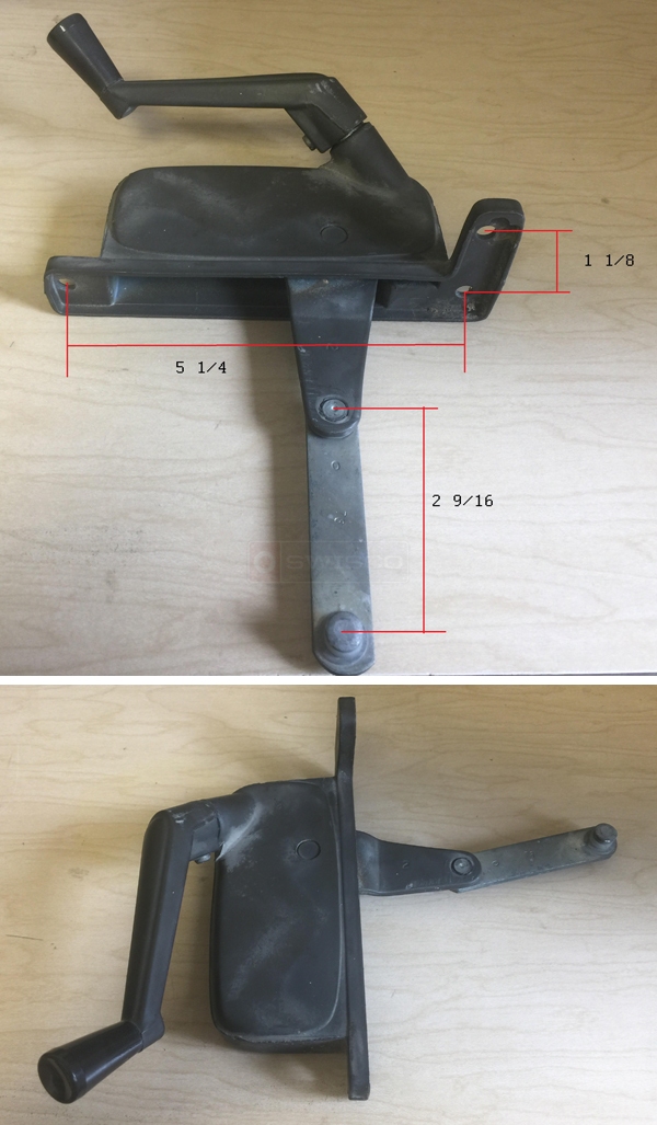 User submitted photos of a window operator.