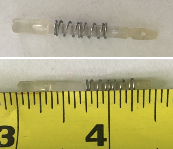 User submitted photos of a screen pin.