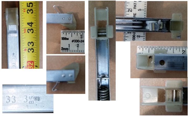 User submitted photos of a window balance.