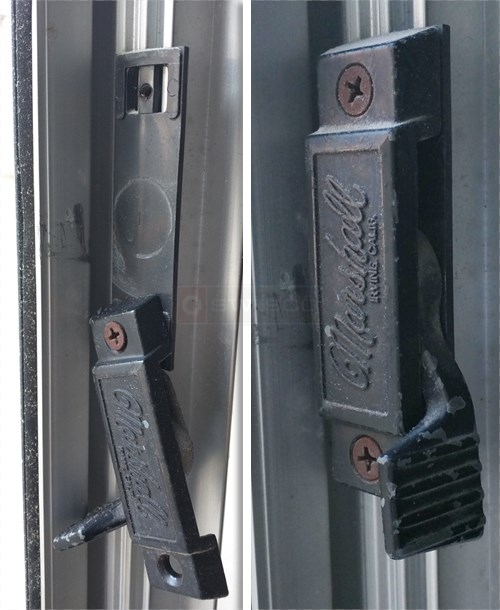 Marshall Irvine Calif sliding window lock