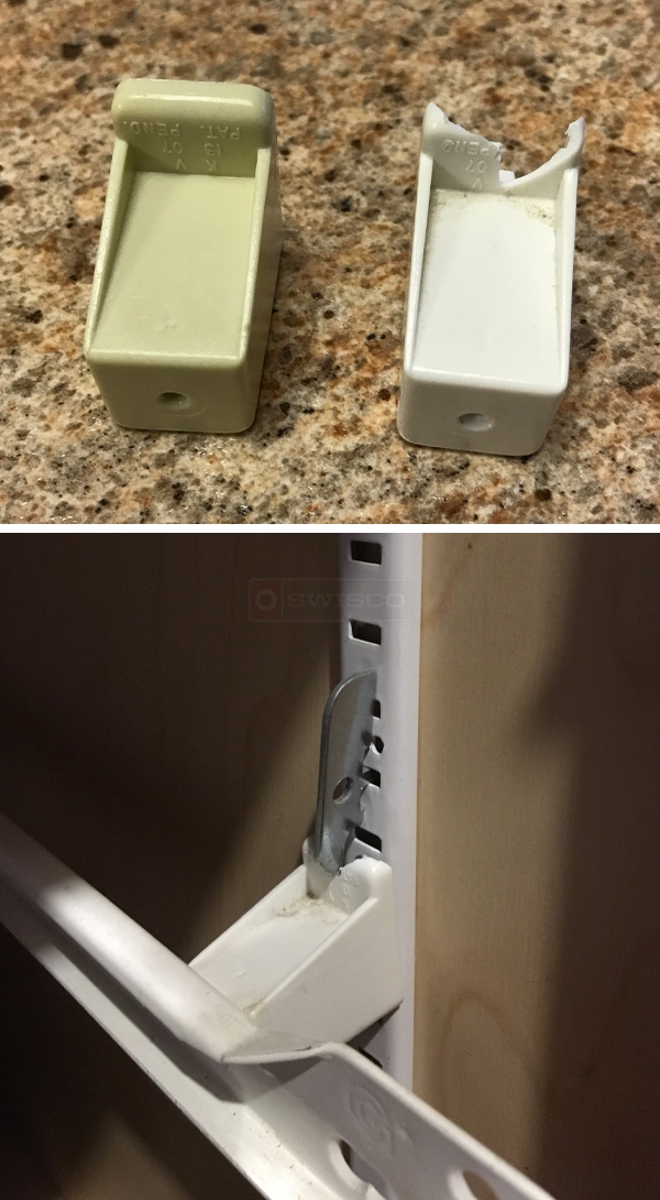 User submitted photos of drawer hardware.
