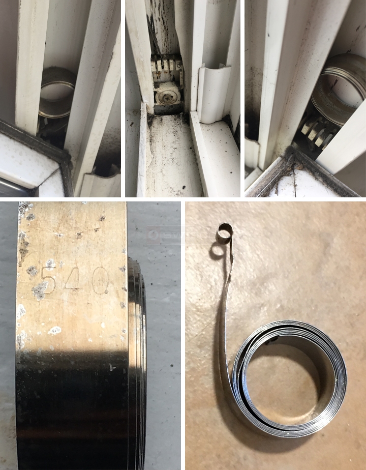 User submitted photos of a window balance.