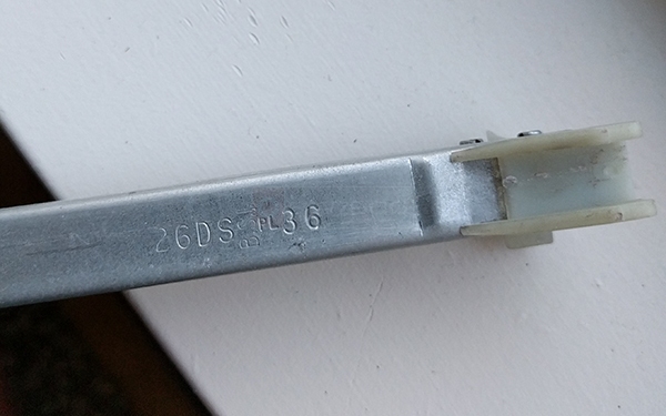 User submitted a photo of a window balance.