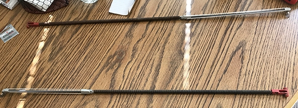 User submitted photos of a window balance.