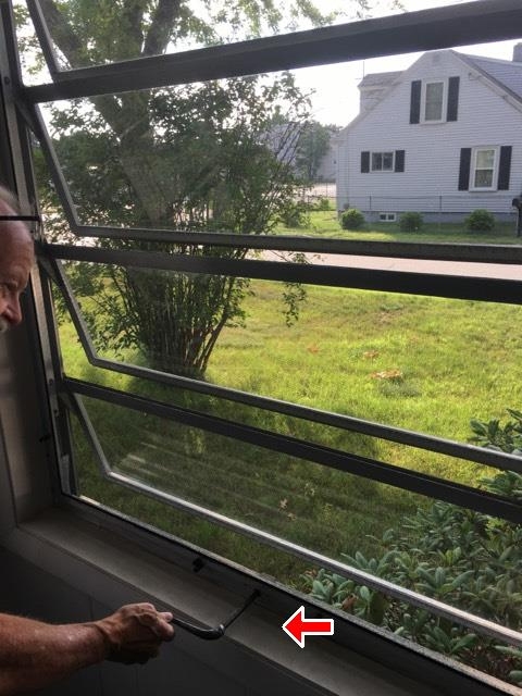 porch window crank