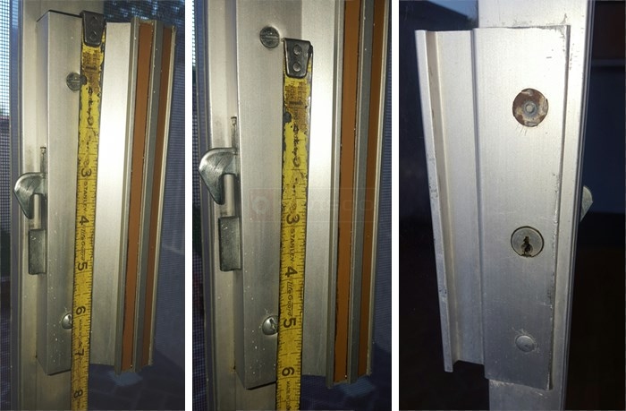 Patio door handle