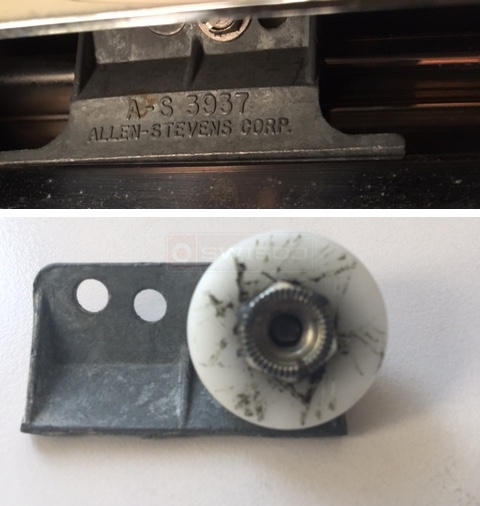 Allen Stevens shower roller A-S 3937
