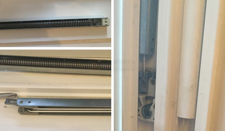 User submitted photos of window hardware.
