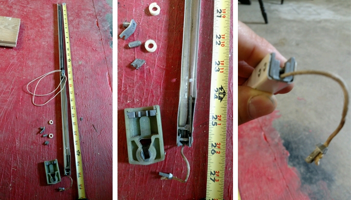 User submitted photos of a window balance.