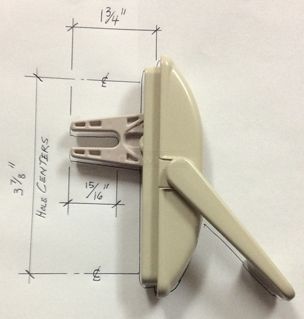 User submitted photos of a window lock.