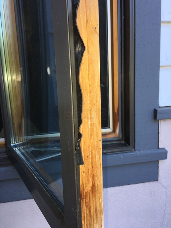 User submitted photos of weatherstripping.