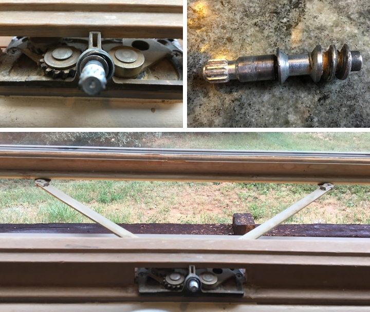 User submitted photos of a window operator.