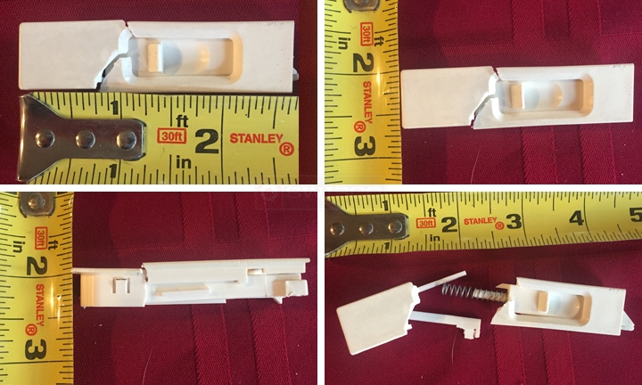 User submitted photos of a tilt latch.