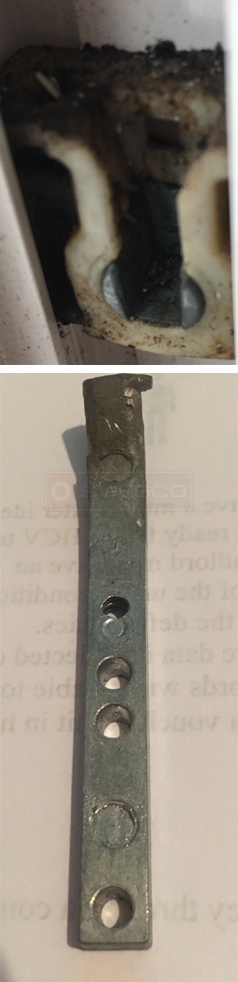 Tilt window pin & Pivot lock shoe