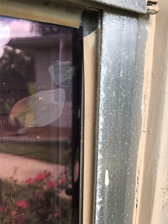 Replacement parts for snap in window glazing 