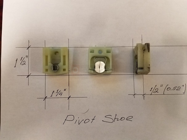 half inch pivot shoe