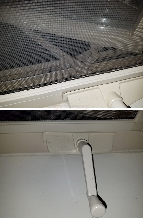 User submitted photos of a window operator.