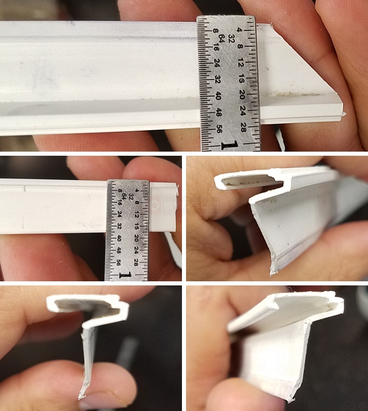 User submitted photos of snap-in glazing.