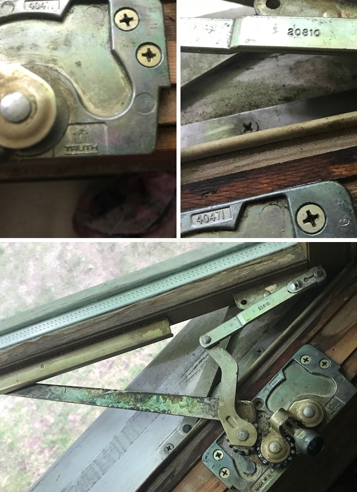 User submitted photos of a window operator.