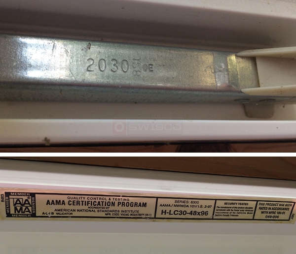 User submitted photos of window hardware.