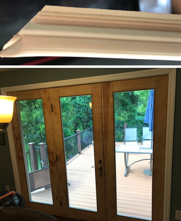 User submitted photos of patio door hardware.