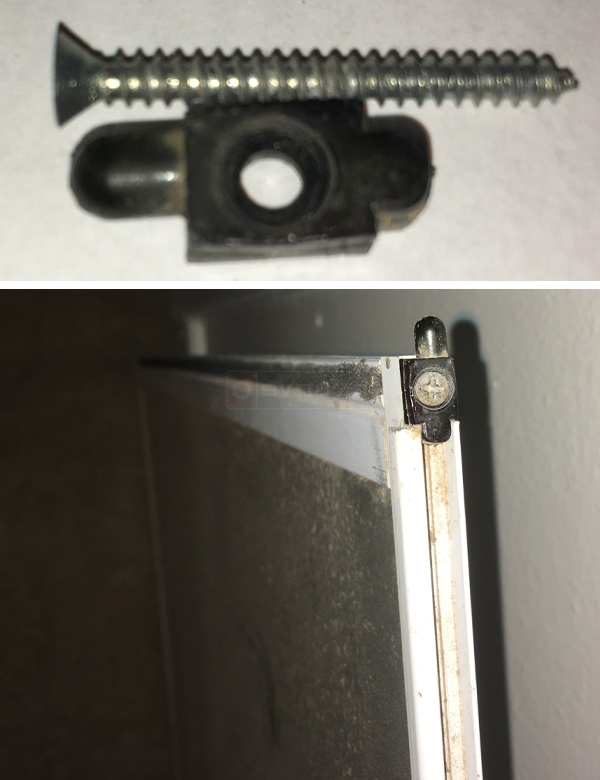 User submitted photos of window hardware.