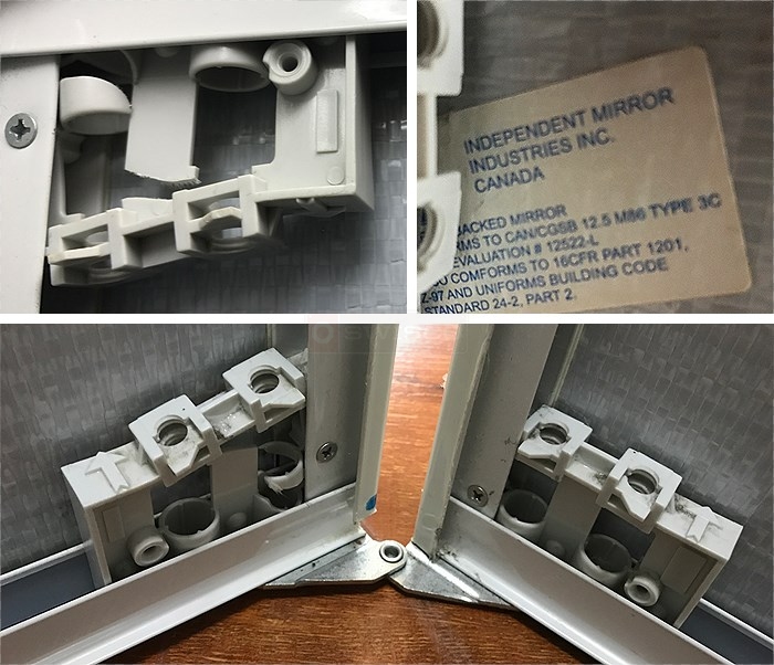 Bifold corner connector
