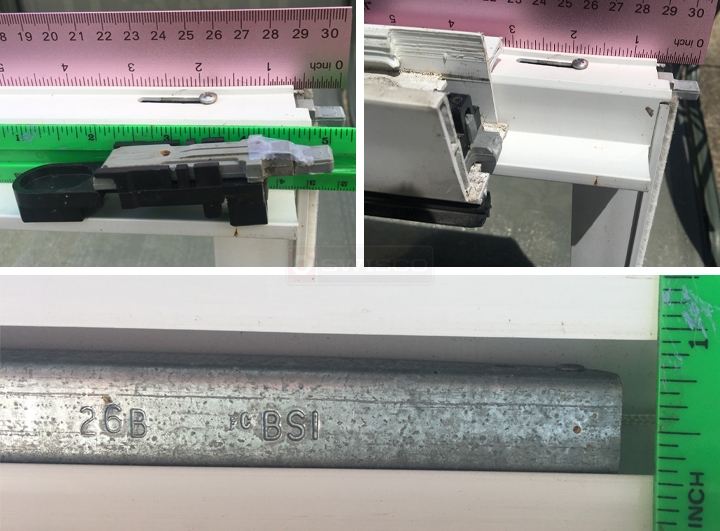 User submitted photos of a window balance.