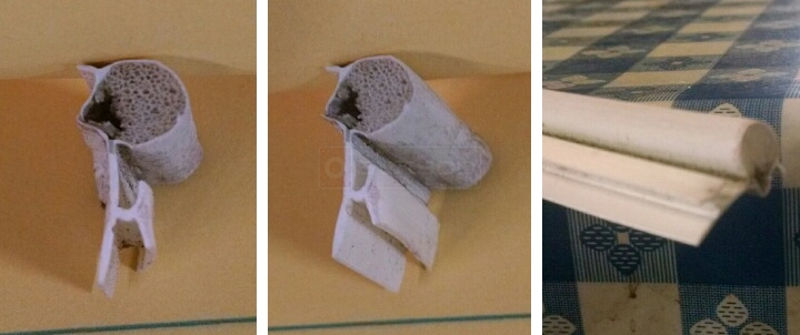 User submitted photos of bubble seal.