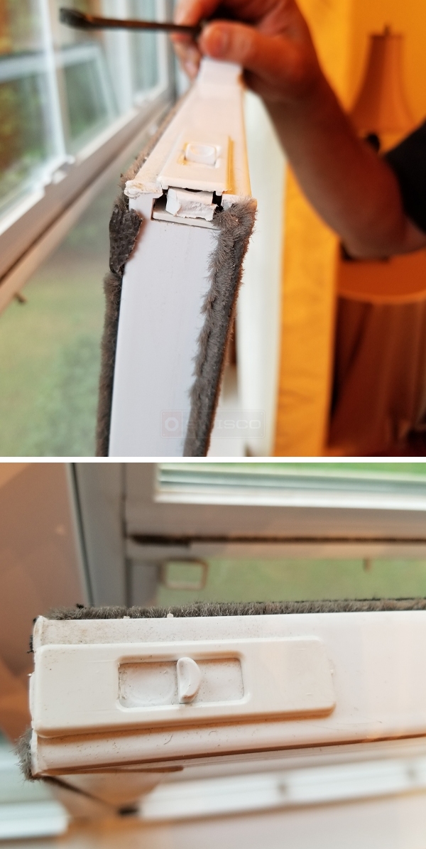 User submitted photos of a tilt latch.