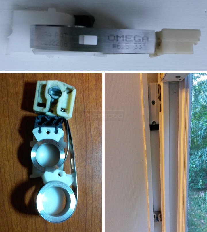 User submitted photos of a window balance.