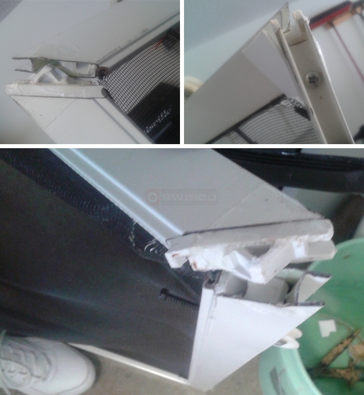 User submitted photos of a screen corner.