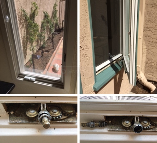 User submitted photos of a window operator.
