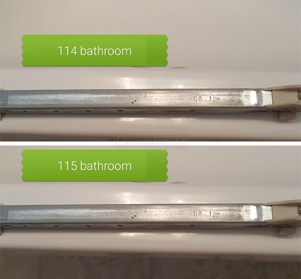 10 inch Bahtroom Window Balances on JelWin windows
