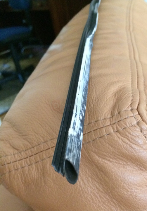 Casement Window Weather Stripping - Push in vinyl