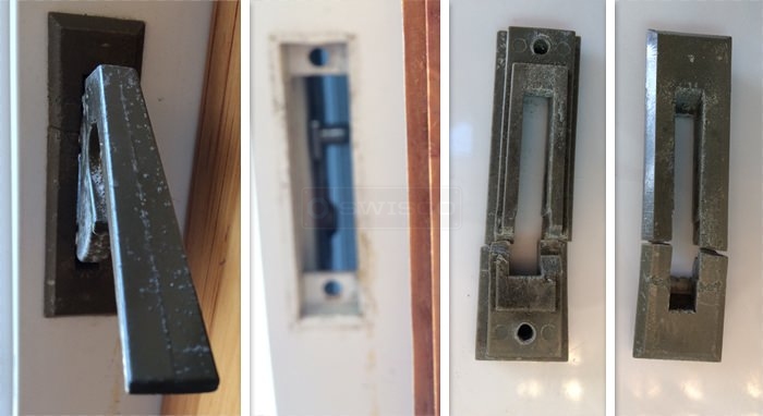 Window lock hardware