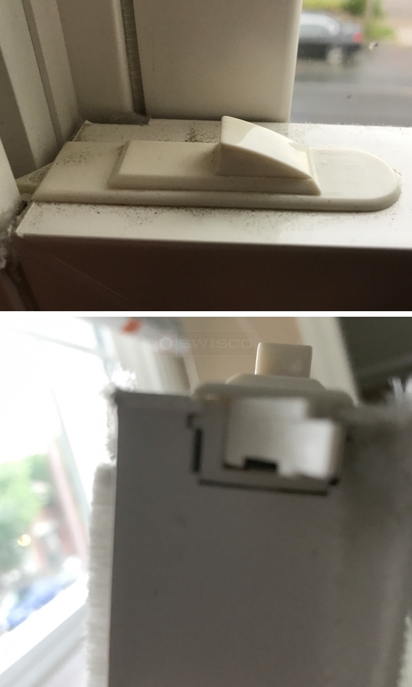 User submitted photos of a tilt latch.