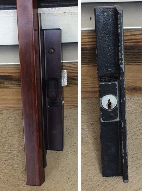 Patio door handle