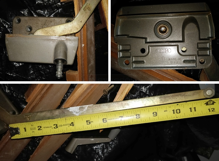 User submitted photos of a window operator.