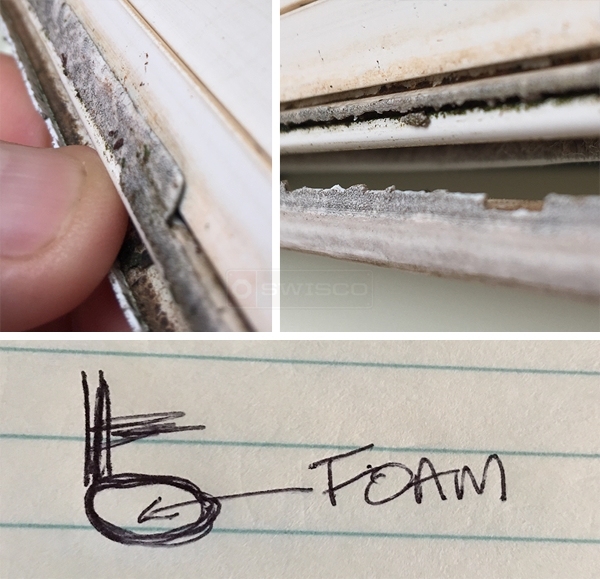 Foam spline