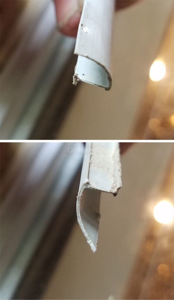Plastic window glaze