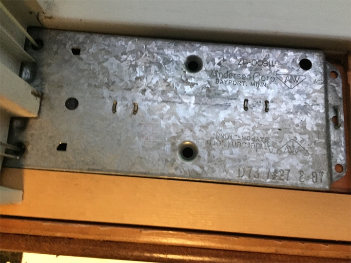Anderson window balance. 30 years old