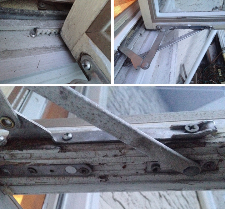Pella Casement Window Hinge Arm