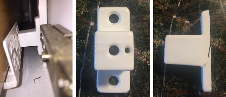 User submitted photos of drawer hardware.