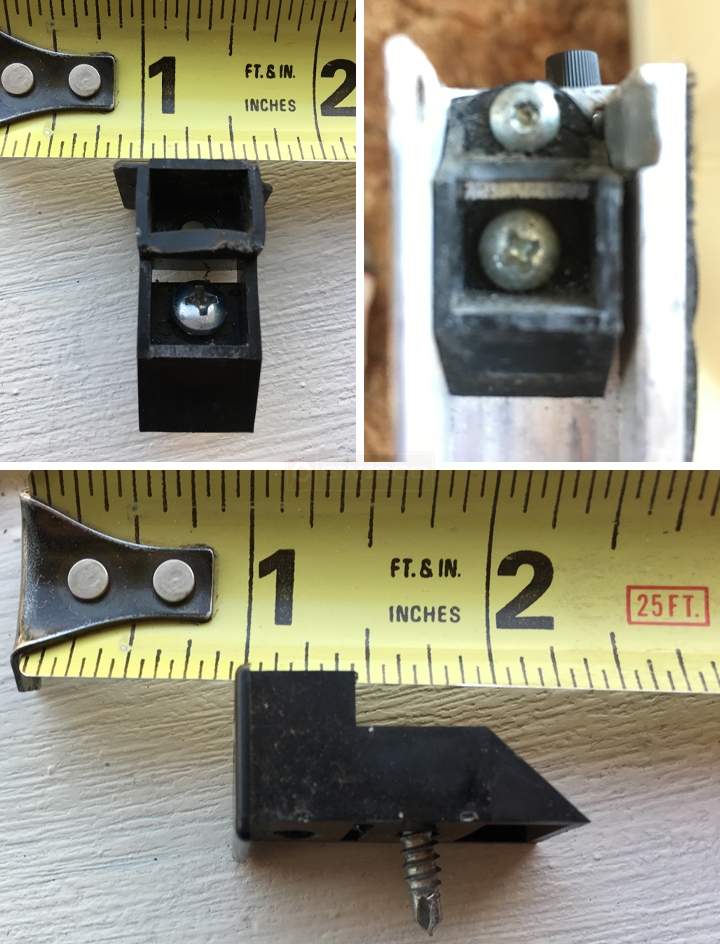 User submitted photos of a top sash guide.
