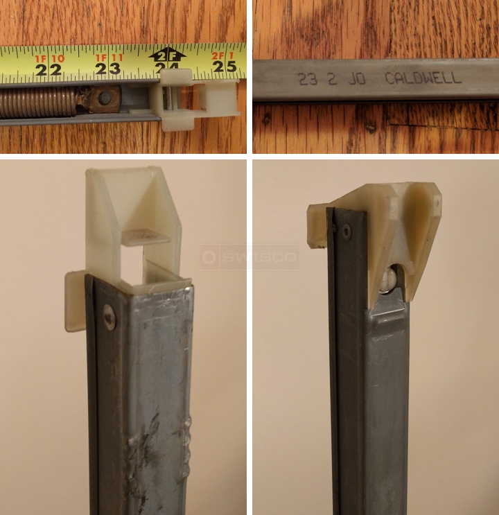 User submitted photos of a window balance.