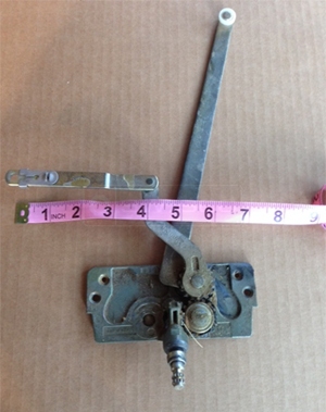 Marvin Window dual arm roto gear operator
