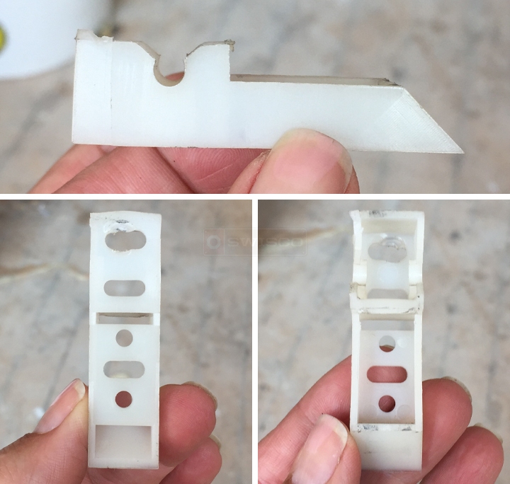 User submitted photos of a top sash guide.