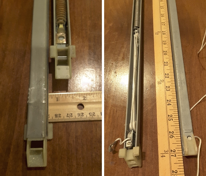 User submitted photos of a window balance.